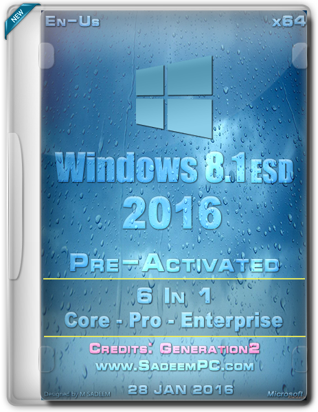 Windows 8 Pre Activated
