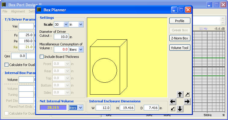 speaker enclosure design software linux